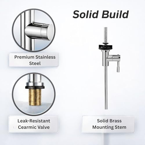 Image of Bepure RO Faucet for Modular Kitchen Wall-Mounted Kitchen Faucet Long Size Tap for Home Kitchen Use