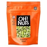 Oh! Nuts - Chewy Diced Dried Kiwi - 1LB Bulk Bag | Fresh Dehydrated Kiwi Cubes for Snacking & Baking | Low Cholesterol, High Fibers, Rich in Vitamin C…