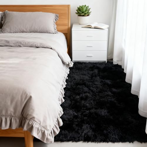 ���O�}�b�g �J�[�y�b�g 220 x 220 cm ���������������J�[�y�k�����V���M���O�I���V�Y�����K�Ɏg�p���ցA�L�`���A�o�X�����z�p, �u���b�N