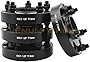 Complete Set of Dodge Ram(2002-2011) 5x5.5 Black 1.25' Hub Centric Wheel Spacers Dakota(05-11) 77.8mm Durango(04-09) H.B 9/16 Lug Nuts