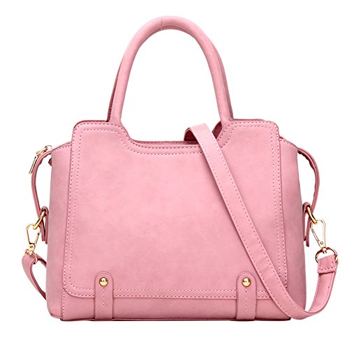 Sac à main tendance rose pour femme, sacoche bandoulière vintage et crossbody.