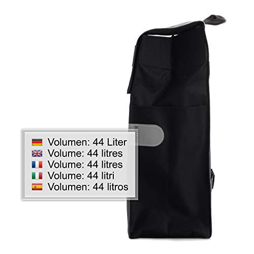 Andersen Shopper Scala Treppensteiger mit Tasche Hera 44 Liter silber – Bild 3