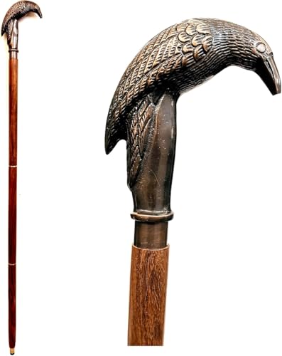 Walking Cane - Handmade,Wooden, Ergonomic, Stylish - Canes for Men, Cane for Women - Elderly Walking Sticks for Seniors, Unique, Wood