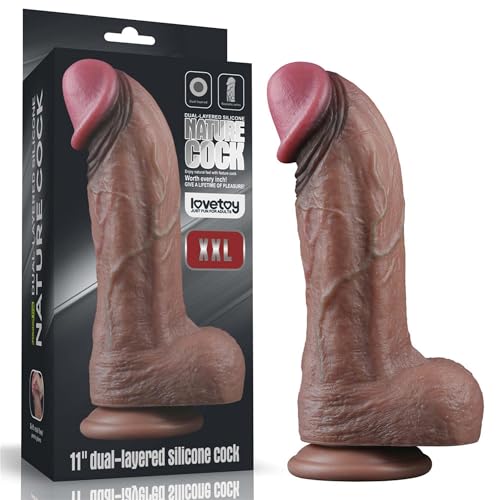 Lovetoy Godemiché Marron Ø7,4x28 cm