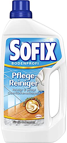 SOFIX Pflege-Reiniger, Bodenreiniger, 1 x 1 l, für eine Rundum-Pflege für alle Bodenarten Cover