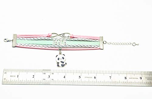 HCChanshi Panda Charm Bracelet - Infinity Love Design For Women Men Adult Panda Fans and Lovers3