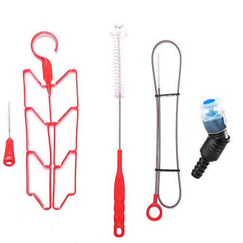 J.CARP 4 in 1Cleaning Kit with Bite Valve Tube Nozzle Replacement for Water Bladder