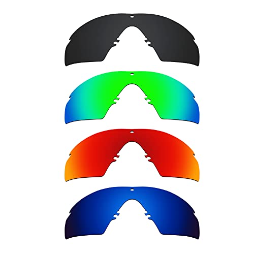 Image of Alphax Polarized Replacement Lenses for Oakley Si M Frame 3.0 OO9146 Sunglasses - Glare Reduction | Precision Cutting