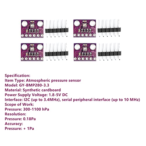 4 Pezzi GY ‑ BMP280‑3.3 Componenti elettronici del...