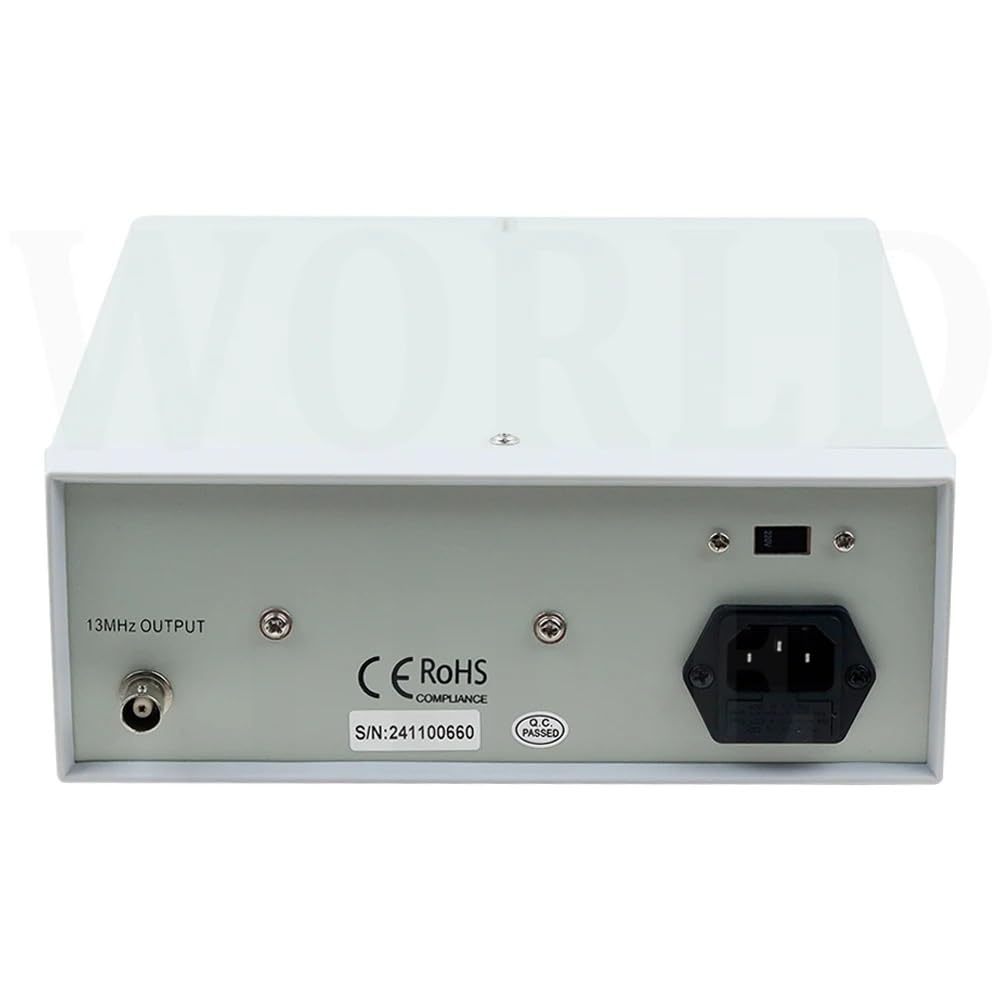 Contatore di frequenza ad alta precisione da 10 Hz a 2,7 GHz, display LED a 8 cifre, frequenzimetro digitale a doppio canale