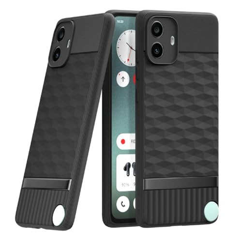 Image of Shockproof Case for CMF by Nothing Phone 1 5G | Full Camera Protection | TPU Flexible Back Cover for CMF by Nothing Phone 1 5G (Matte Black)