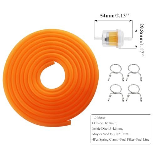Image of PRO BAT 5mm x 1m Gas Fuel Line Tube