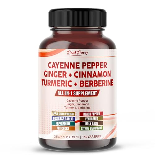 Cayenne Pepper Ginger Turmeric Berberine...