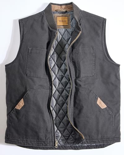 Image of Venado Concealed Carry Vest for Men - Heavy Duty Canvas - Conceal Carry Pockets