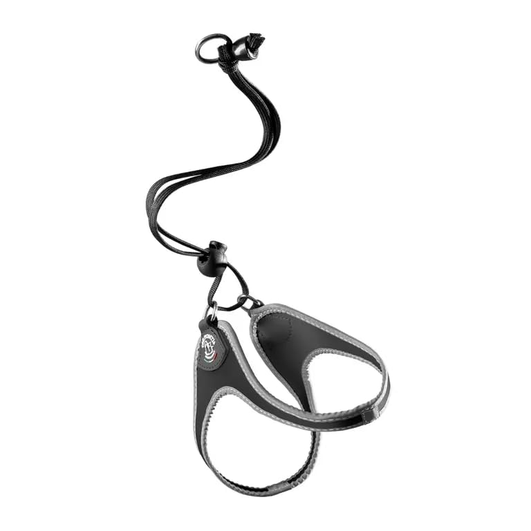 PETTORINA TRE PONTI CHIUSURA LACCIO BORDO RINFRANGENTE ORIGINAL NERO (MIS. 1)