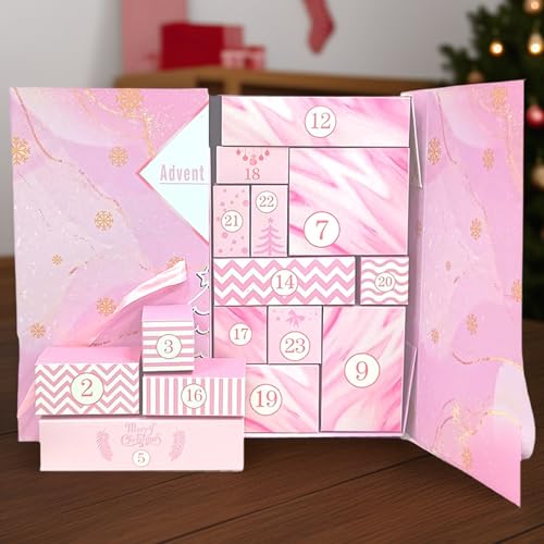 Empty Advent Calendars To Fill 2025, 24 Empty Advent Calendar Boxes Easy Install Needed Advent Calendar Fillers Diy Advent Calendar Empty Boxes Fill Fill