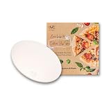 PANDA LAND EXTRA LARGE 15" PIZZA STONE| Circular Cordierite Pizza Stone For Oven Baking & BBQ Grilli