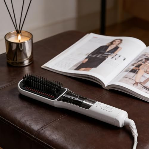 Brosse à lisser portable pour réparer et dompter les cheveux rebelles - 3