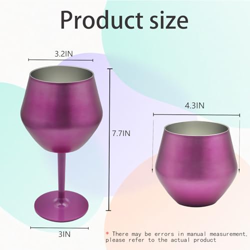 Dosao Insulated Stainless Steel Wine Tumbler with Detachable Stem #TOP24