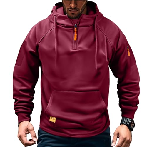 Men Warm Drawstring Hooded Pullover Casual Lightweight Sweatshirt 2025 Fall Winter Oversized Hoodies Tracksuit