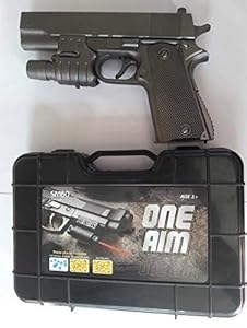 Sky Tech PUBGS Soft Water Bullets Toys Gun Plastic Safe Gun Weapon Pistol Gunshot Outdoor Game Toy for Children Kid Boys Gift-Multi color, Pack of 1