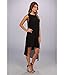 BCBGMAXAZRIA Women's Lainey Sleeveless Asymmetrical Hem Dress