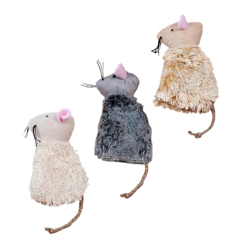 Yardwe 3 Pçs Gato Canguru Brinquedo Gato Mastigar Brinquedo Gato Mordendo Brinquedos Para Animais De