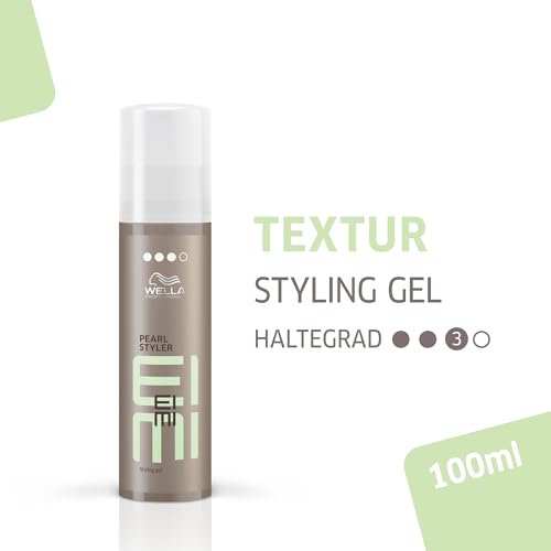 2. Bild von Wella EIMI Pearl Styler – Haargel mit perlglänzendem Finish und UV-Schutz – schnell einziehendes Styling Gel mit flexiblem, starkem Halt für ein texturiertes Styling