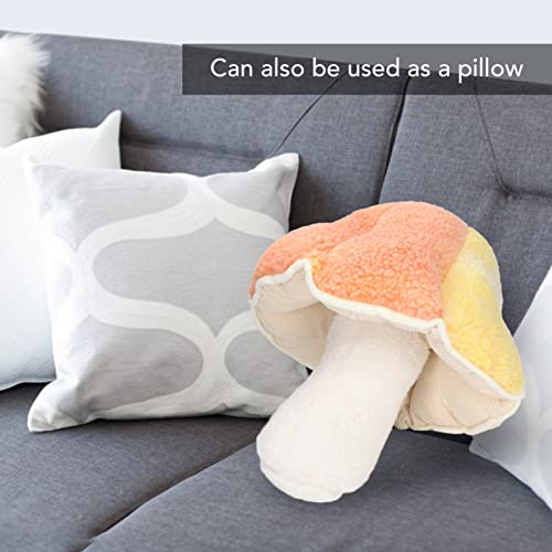 Sunicon Brinquedo de cogumelo de pelúcia, Cogumelo macio Plushie Cogumelo fofo Almofadas de animais