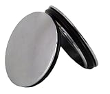 1 set MSC Bikes Alubec 2uni - Tapón de Aluminio para acoples de Ciclismo, Color Cromo anodizado