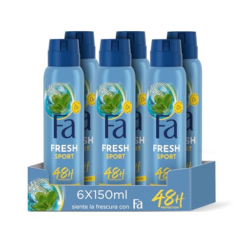 Fa Sport Desodorante (pack de 6) 900ml