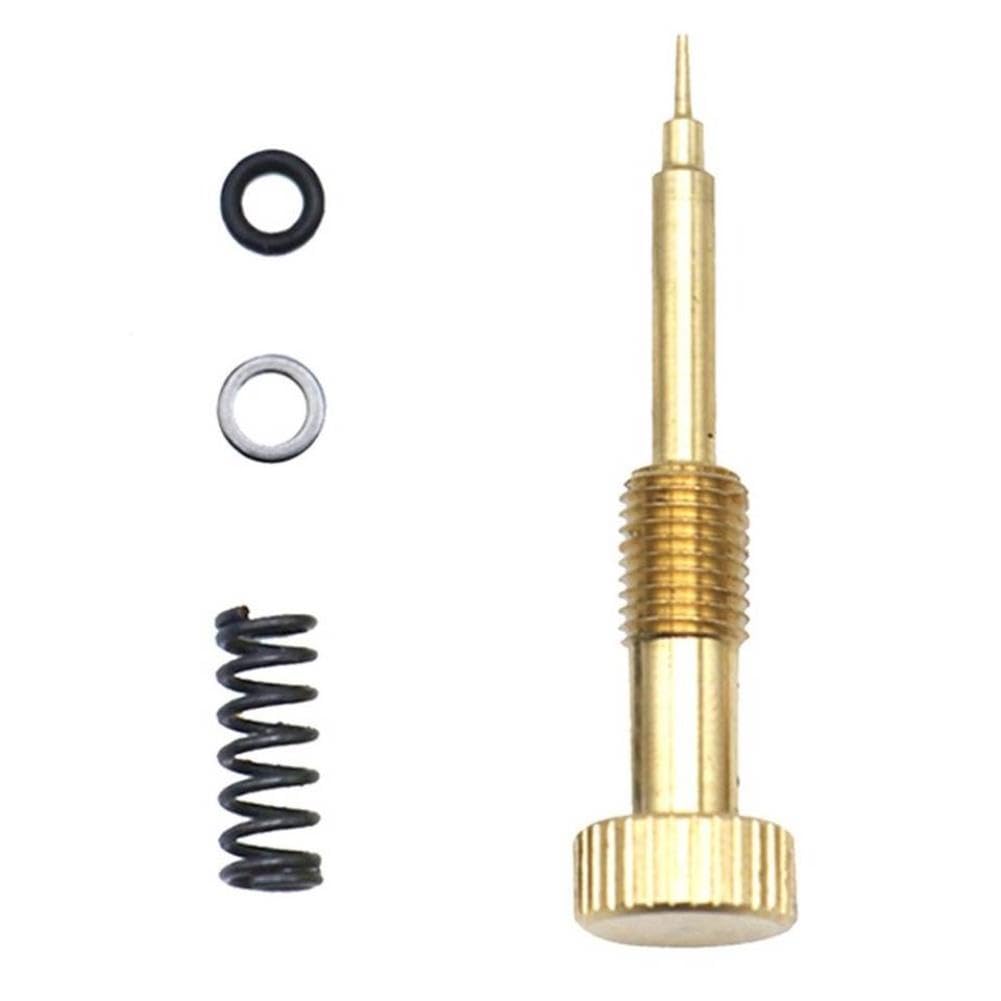 Air Fuel Mixture Screw Kit Compatible with Motorcycle Carburetor Idle Speed Adjuster Modification Accessories for CV40 CVK34 36 40(Original)