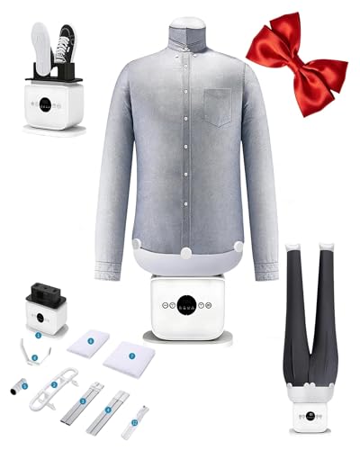 Máquina de planchado automático de prendas, planchado inteligente con manos libres, configuraciones personalizadas de calor y temporizador, for camisas,