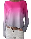 ❤️Netter Blumen Tunika Shirt von ZANZEA, O Ansatz, dehnbar, slouchy, Flügelhülse der, übergroße Frauenober. Sweatshirts Damen U-boot Ausschnitt, Leinen Shirt Lang Locker, Elegante bluse, sommerpullover damen gestrickt, zeigen Sie Ihre Kurven mit Charme. Die weiche, leichte Strickqualität trifft auf eine betont feminine Silhouette und macht den Pullover von ZANZEA einem Highlight der Garderobe.