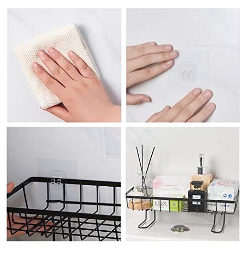 Dayish Bathroom Shower Caddy, Kitchen Hanging Holder, Bathroom Shelf Gadgets Storage Organizer Rack - Bathroom Aceessories 4