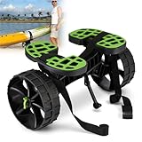 Kajakwagen mit verstellbaren Riemen und Rädern für einfachen Strand- und Wassertransport