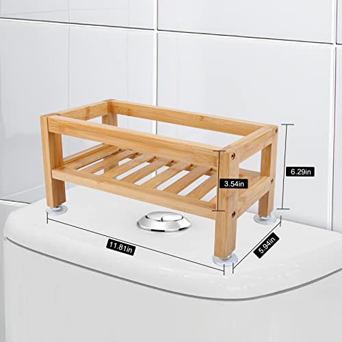 Tohomes Bathroom Storage Over The Toilet Storage Cabinet Small Bathroom Storage Cabinetplant Stand Save Space Bamboo Shelf Toilet Paper Storage For Kitchen,Bathroom,Toilet #TOP5