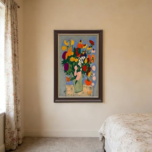 Impression sur toile fleurs tableau décoration murale salon - 3