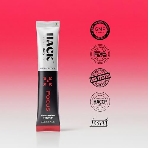 Hack Daily Store Hack Daily Energy & Focus Mouth Melt Powder Sachets, - Image 6