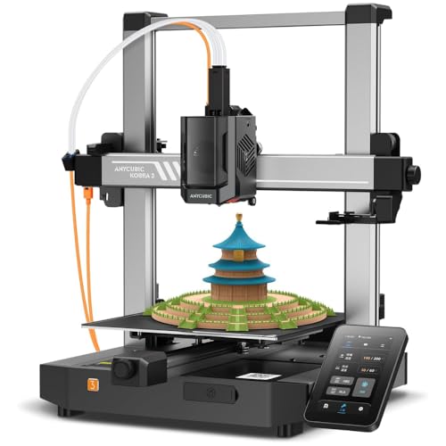 Image of 3IDEA Kobra 3 3D Printer, Max 600mm /s Print Speed Full-auto Calibration Details Even Better, Multi-Color 3D Printer, Explore Endless Print Fun 9.8 inchx9.8 inchx10.2 inch