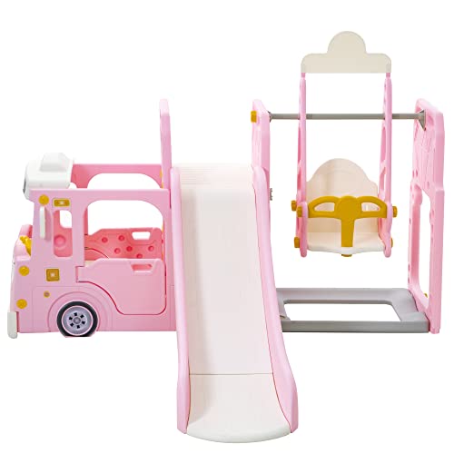MaSYZBF 4-in-1-Kleinkind-Rutschenset für Kinder Cover