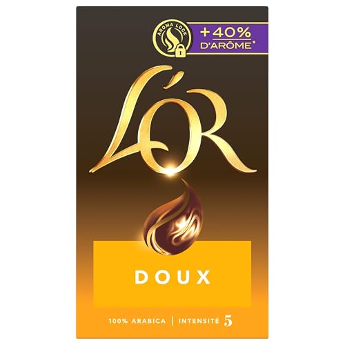L'Or Café Moulu Doux 250g (Lot de 10)