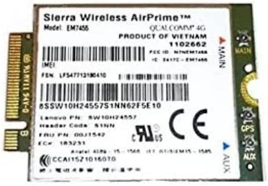 Lenovo Sierra Wireless Thinkpad Em7455 4g LTE Mobile Broadband