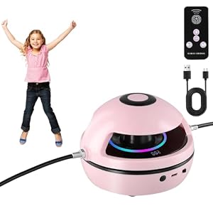 Elektronisch springtouw, intelligente springtouwmachine, instelbaar multiplayer-springtouw met led-indicator, jump rope, bluetooth springtouwmachine, 1-10 snelheden