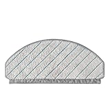 Reverbo Mop Cloths Compatible with Ecovacs Deebot N20 Pro – Replacement Parts for Robotic Vacuum Cleaner | Set of 2 Washable, Reusable Microfiber Mops for Deep Floor Cleaning