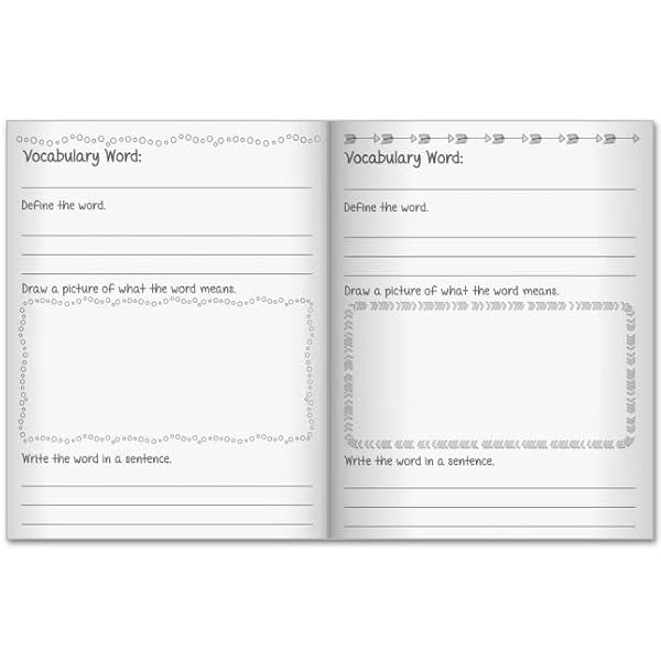 Really Good Stuff Vocabulary Journals - Primary - 12 journals by Really Good Stuff - Image 5