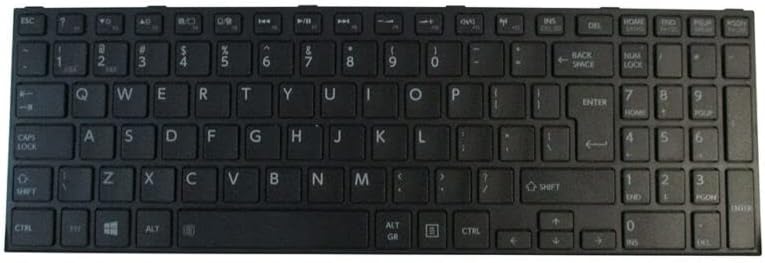 wangpeng® New Black US Laptop Keyboard for Toshiba Satellite C55-B5290 C55-B5295 C55-B5300 C55-B5296 Keyboard