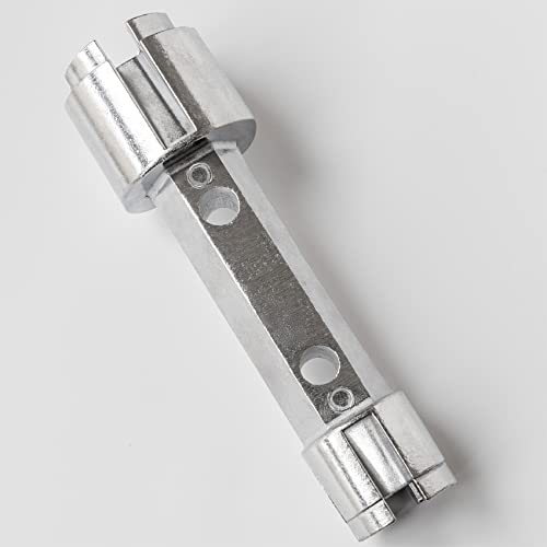 Bearhut Tub Drain Remover Wrench Removal Tool Dual Ended Dumbell Wrench Heavy Duty Aluminum #TOP6