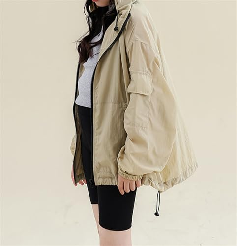 Joe Wenko Girls UPF50+ Sun Protection Jacket Lightweight Casual Athletic Shirt, 4-14 Years4