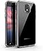 Nicelycase Samsung Galaxy J3 2018,J3V 3rd Gen,J3 Star,J3 Orbit,J3 Achieve,J3V 2018 Case, [2 in 1 Series] Hybrid Shockproof Drop Protective Impact Rugged Heavy Duty Dual Layer Armor Phone Case Clear